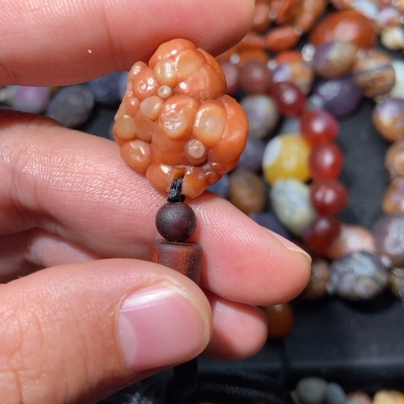 【闪购商品】玛瑙/玉髓项圈合金拉*哥