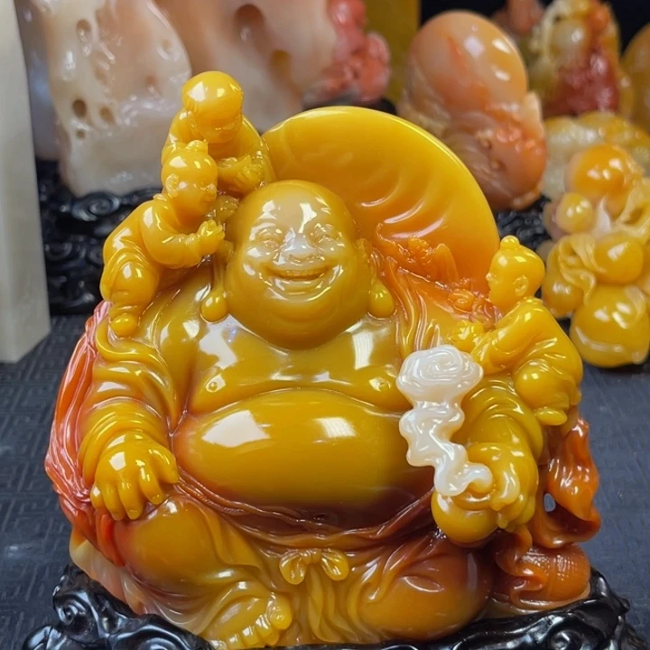 开***心寿山石寿山石雕刻