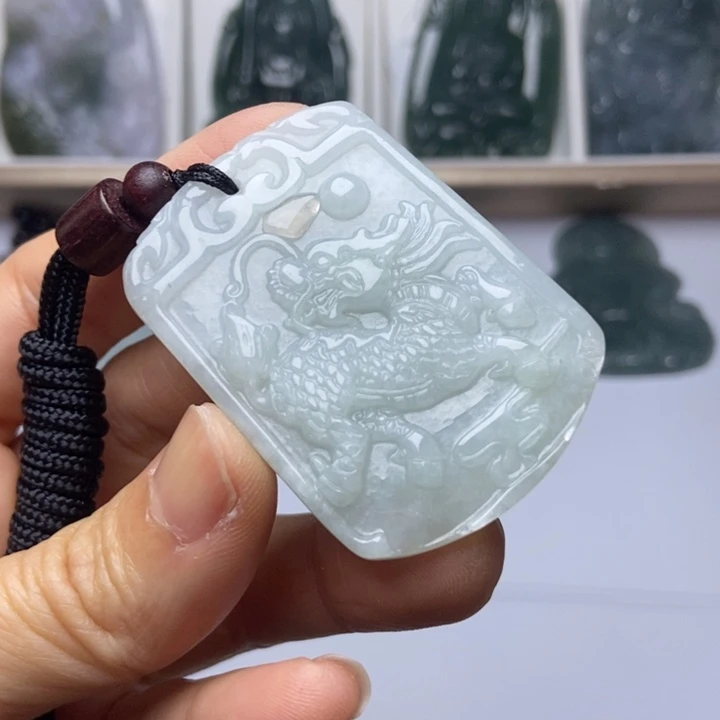 翡翠未镶嵌挂件翡翠