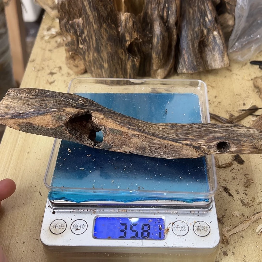 香料绿奇楠虫漏35克乌身