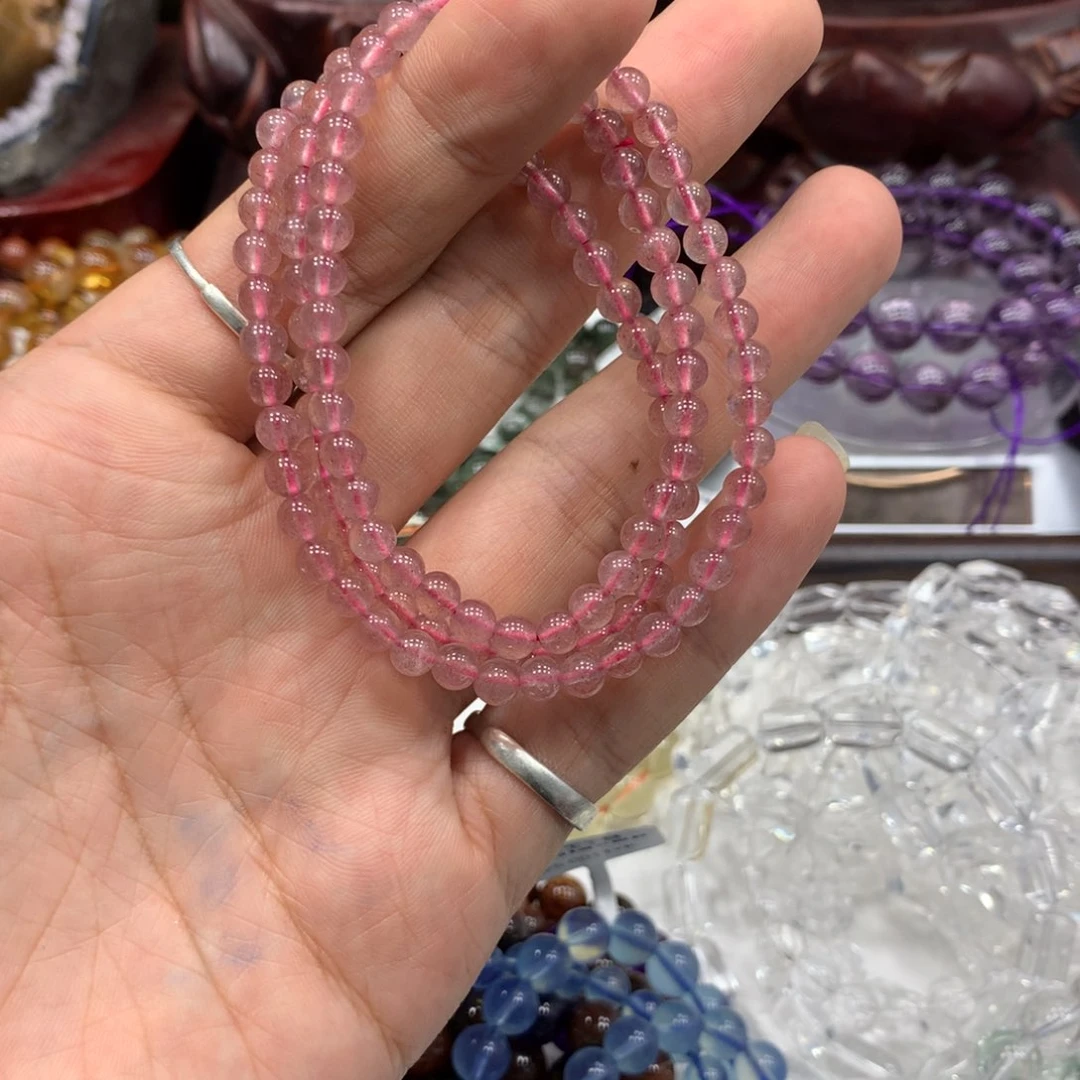 水晶手链未镶嵌天然