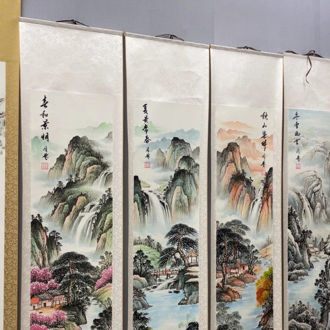 国画老师手笔手绘作品y
