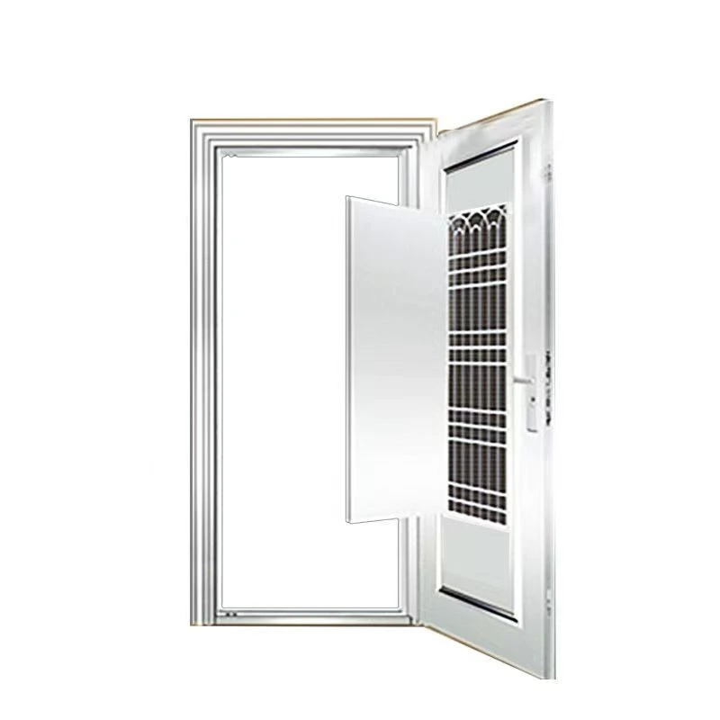定制304加厚不锈钢通风门中门家用进户门入户门阳台门庭院门包邮