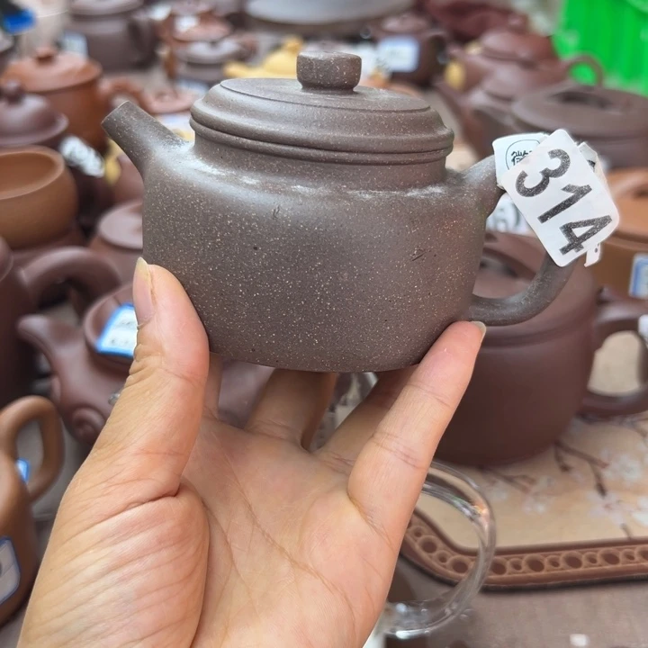 茶壶紫砂紫泥瑕疵170