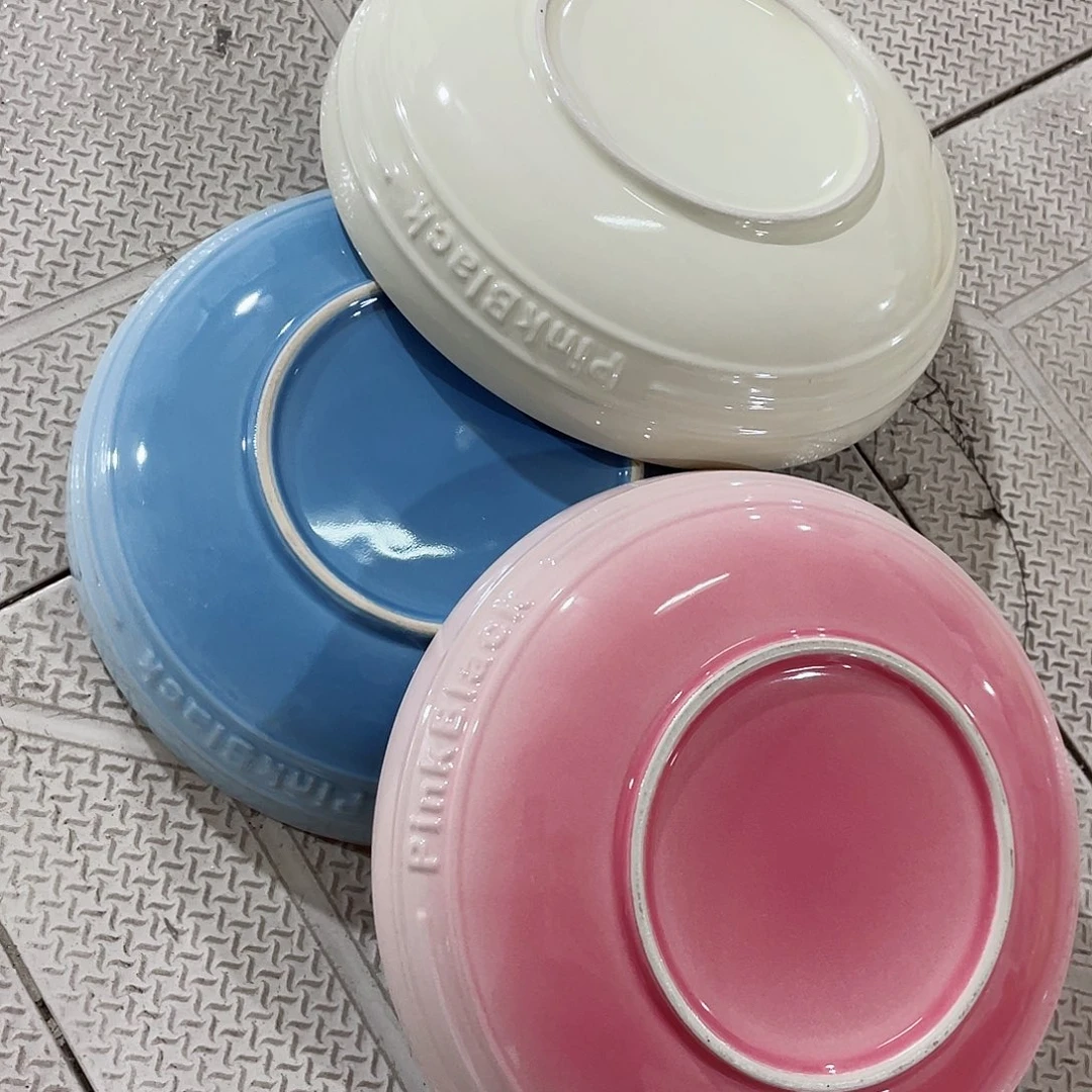 瓷微瑕陶瓷餐具家用 两个