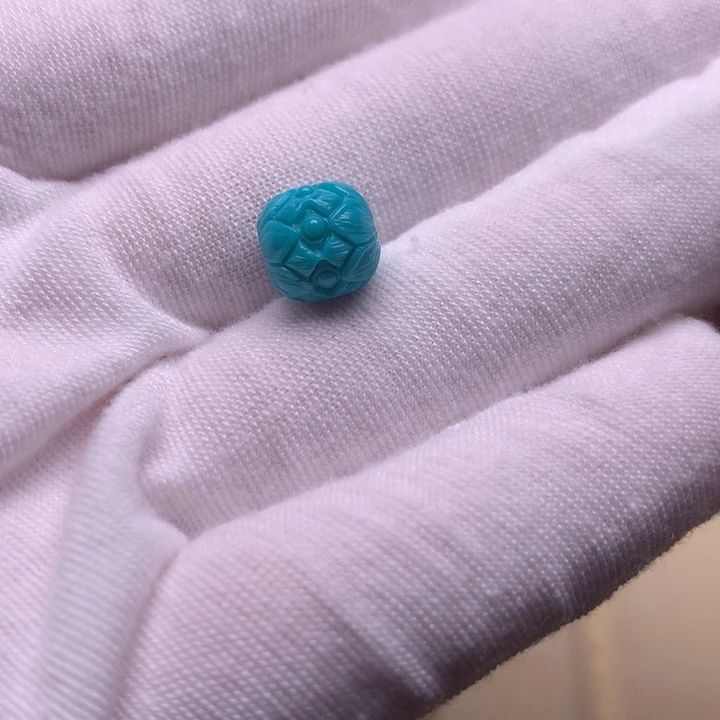 绿松石未镶嵌莲花9