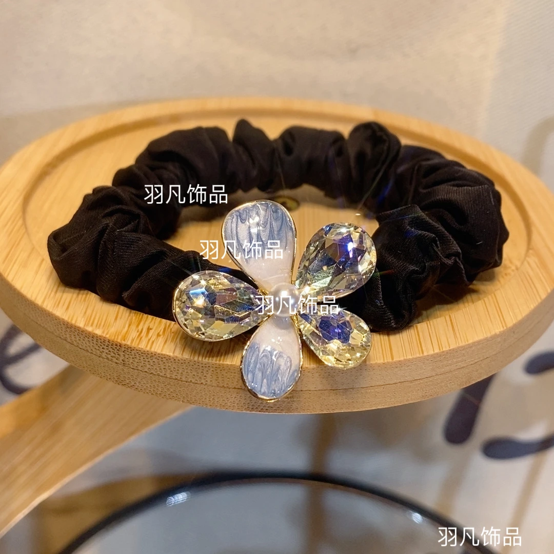 羽凡原创2485优雅女发圈时尚发绳高弹力日韩气质波西米亚风轻奢