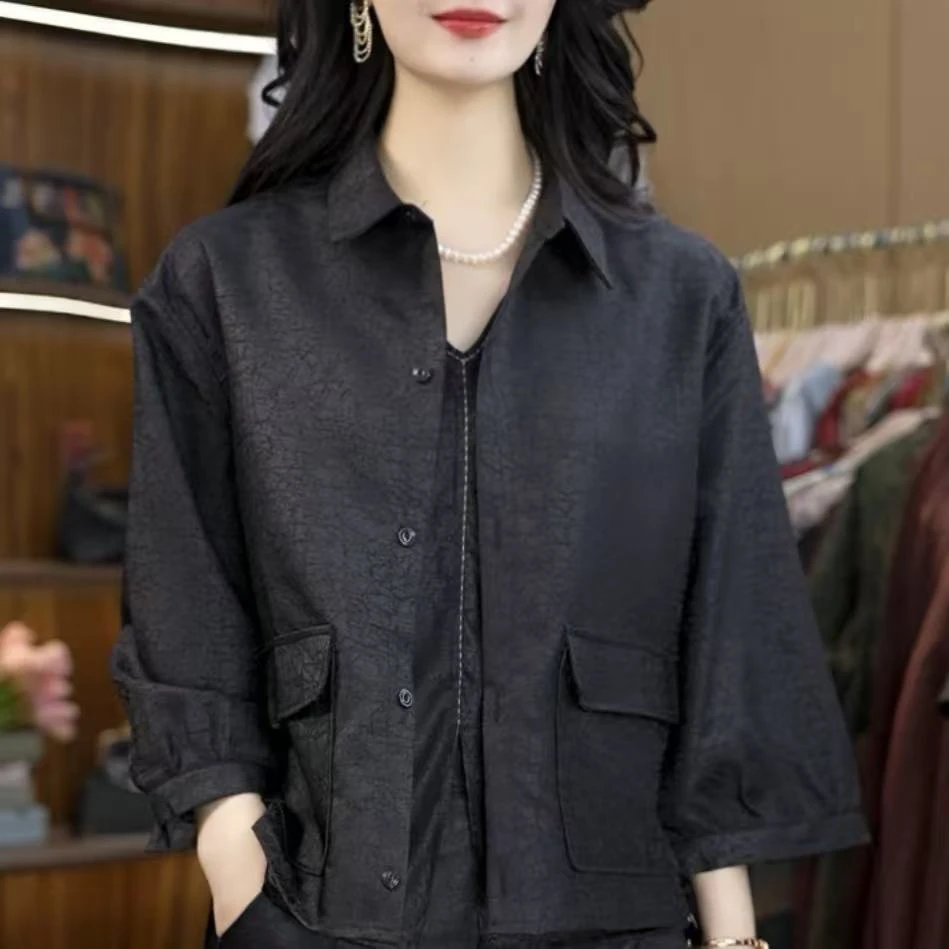 9800-46新款女士小衫外套