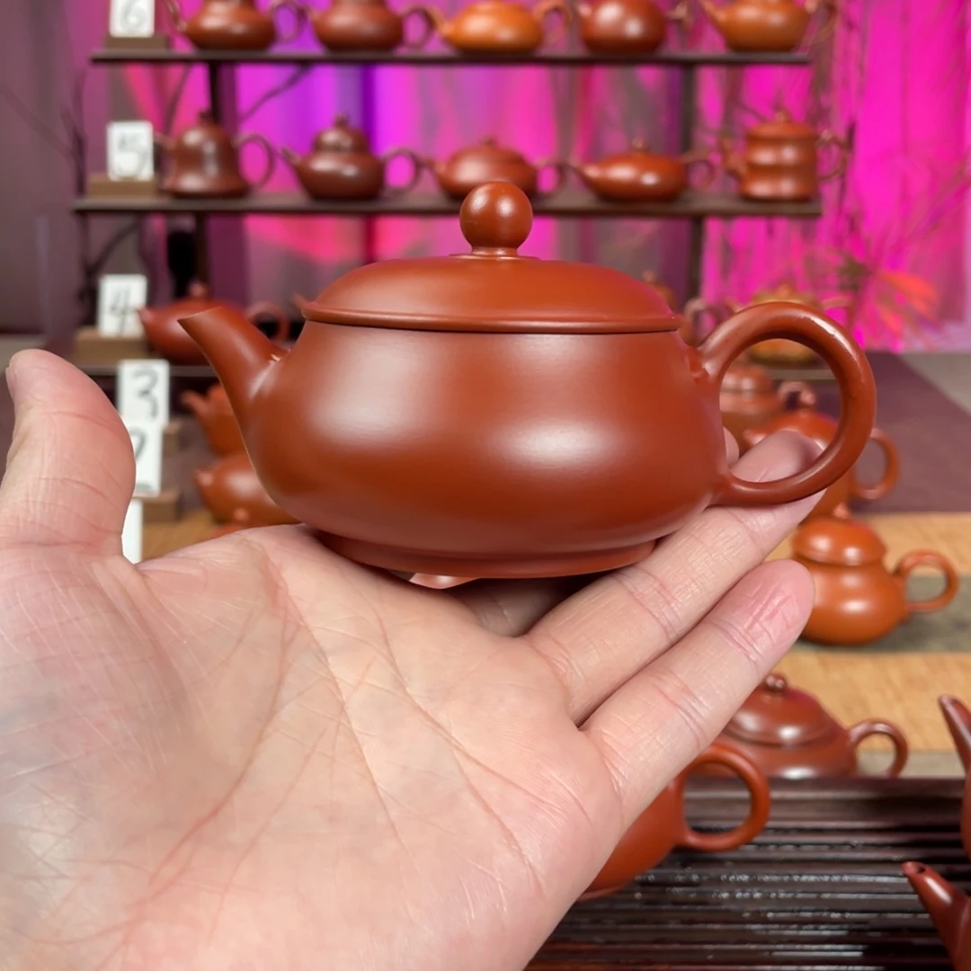 紫砂茶壶超薄明炉125cc