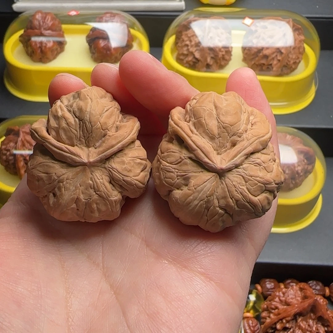 把件文玩核桃蛤蟆头蛇全品39