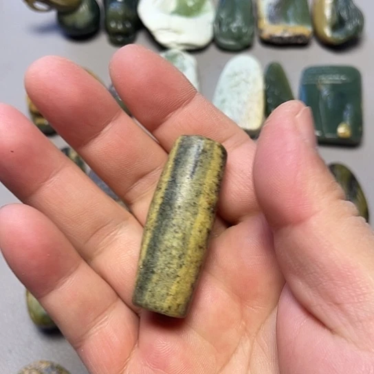 岫岩河磨玉（透闪石质玉）未镶嵌挂件