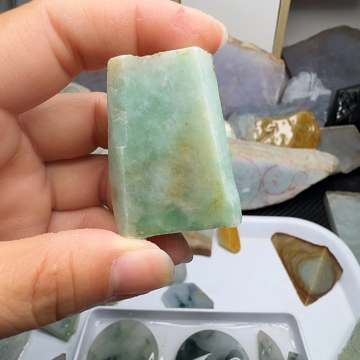 翡翠散珠缅甸翡翠36