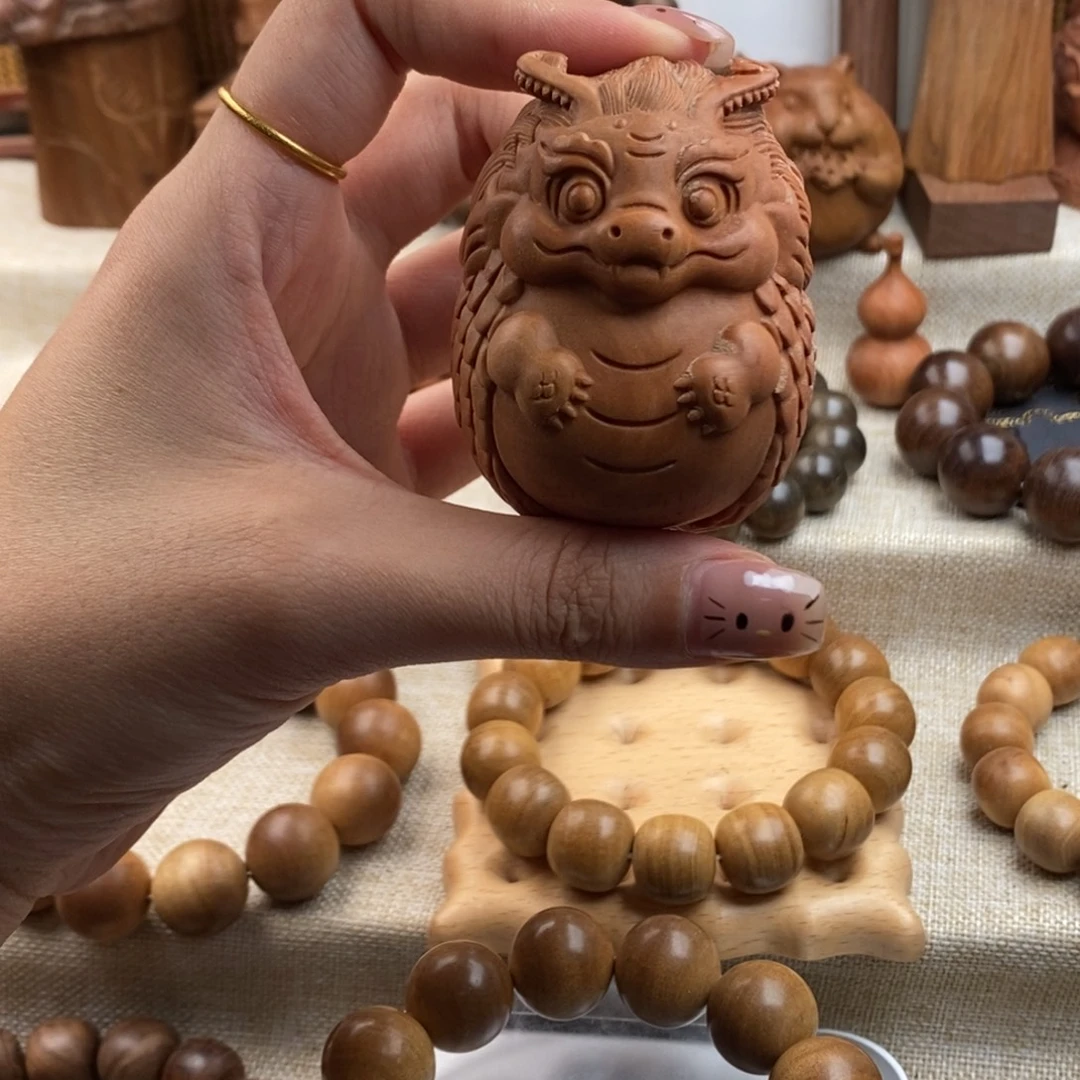 手串/手链檀香木迈索尔，老山檀香，奶香，龙宝，瑕疵