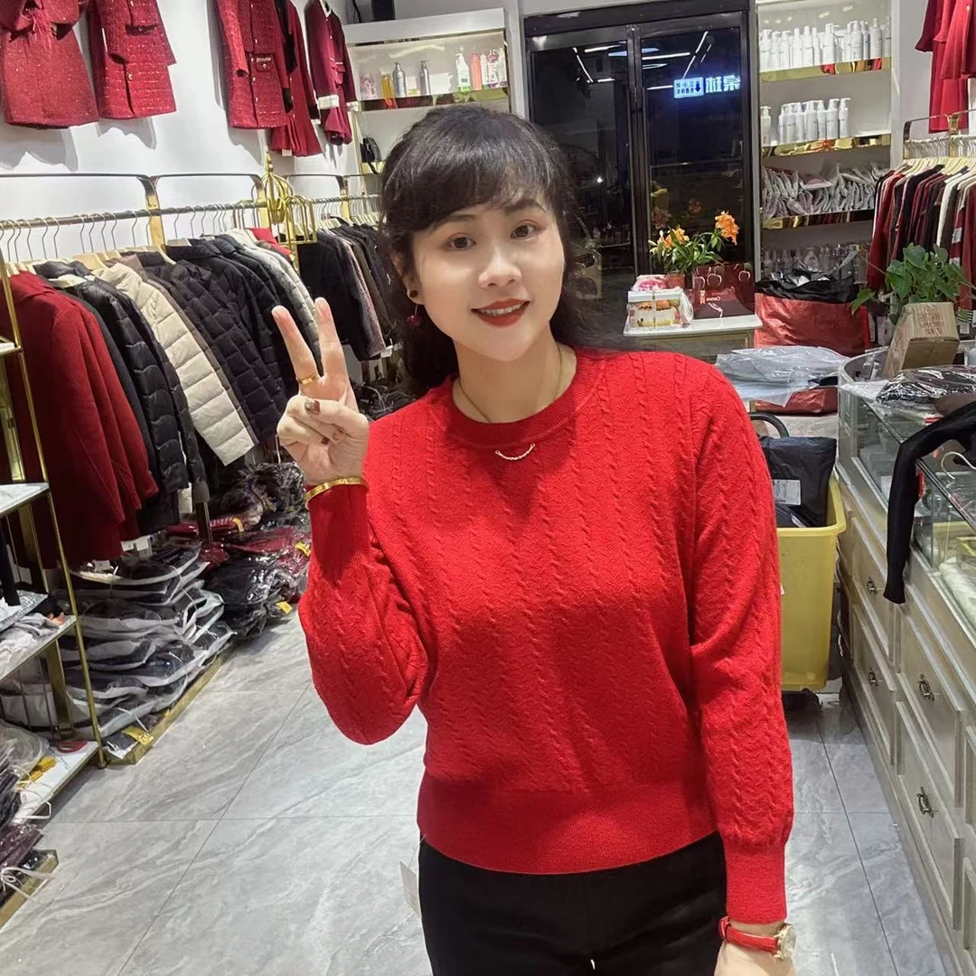 1-8801休闲百搭毛衣