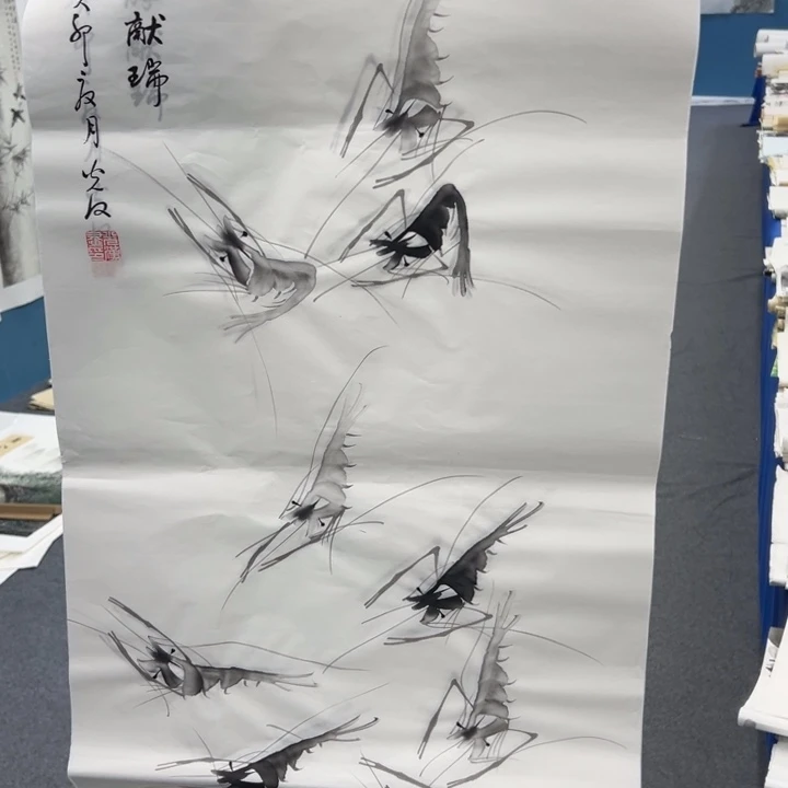 国画宣纸纯手绘字画