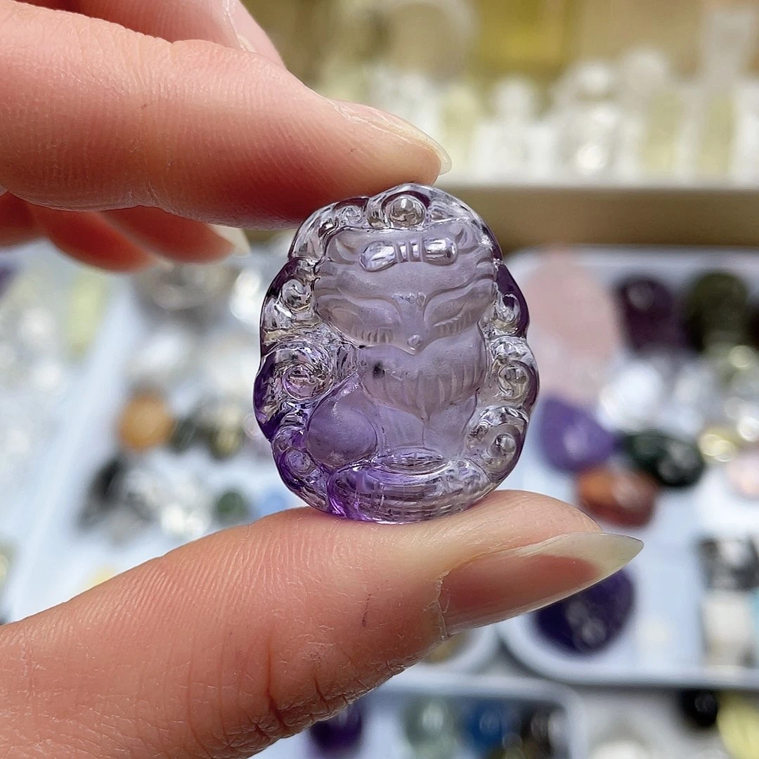 紫晶珠宝半成品未镶嵌5175