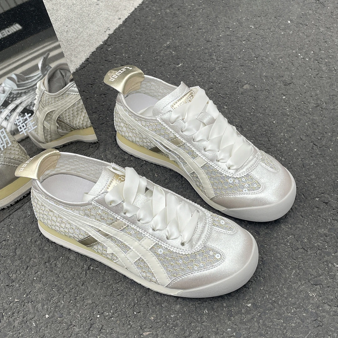 GC夏季薄款透气蕾丝镂空时尚休闲鞋6568潮流德训鞋24AD6568J