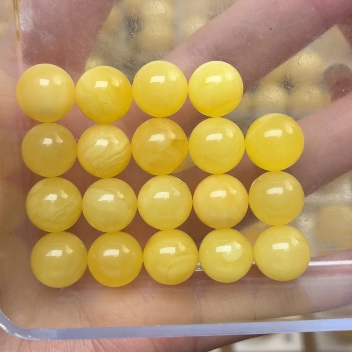 蜜蜡未镶嵌裸石9+蜜蜡手串