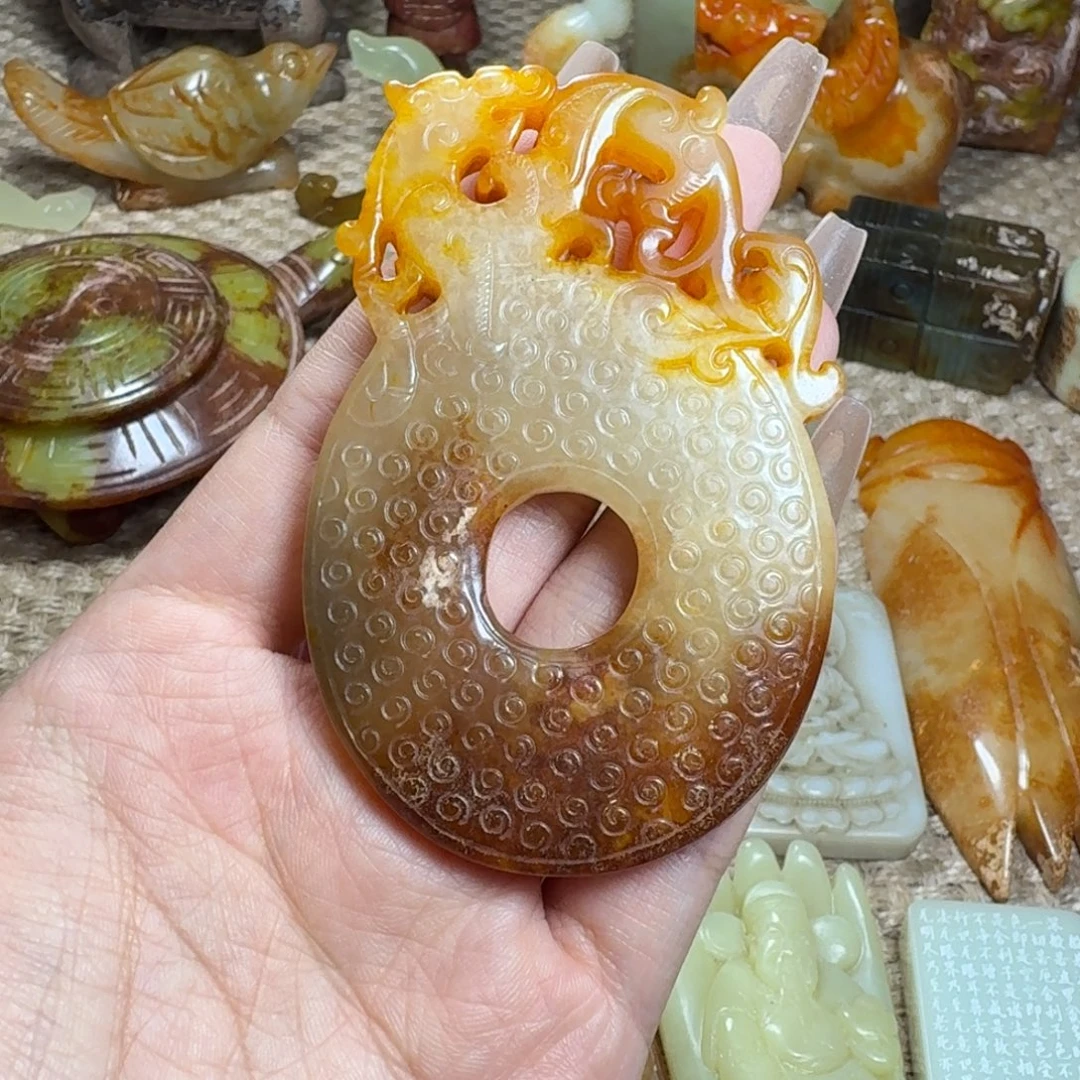 吊坠白玉菩提挂件
