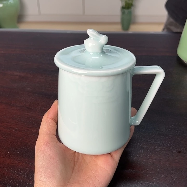 龙泉云间青瓷小米茶器