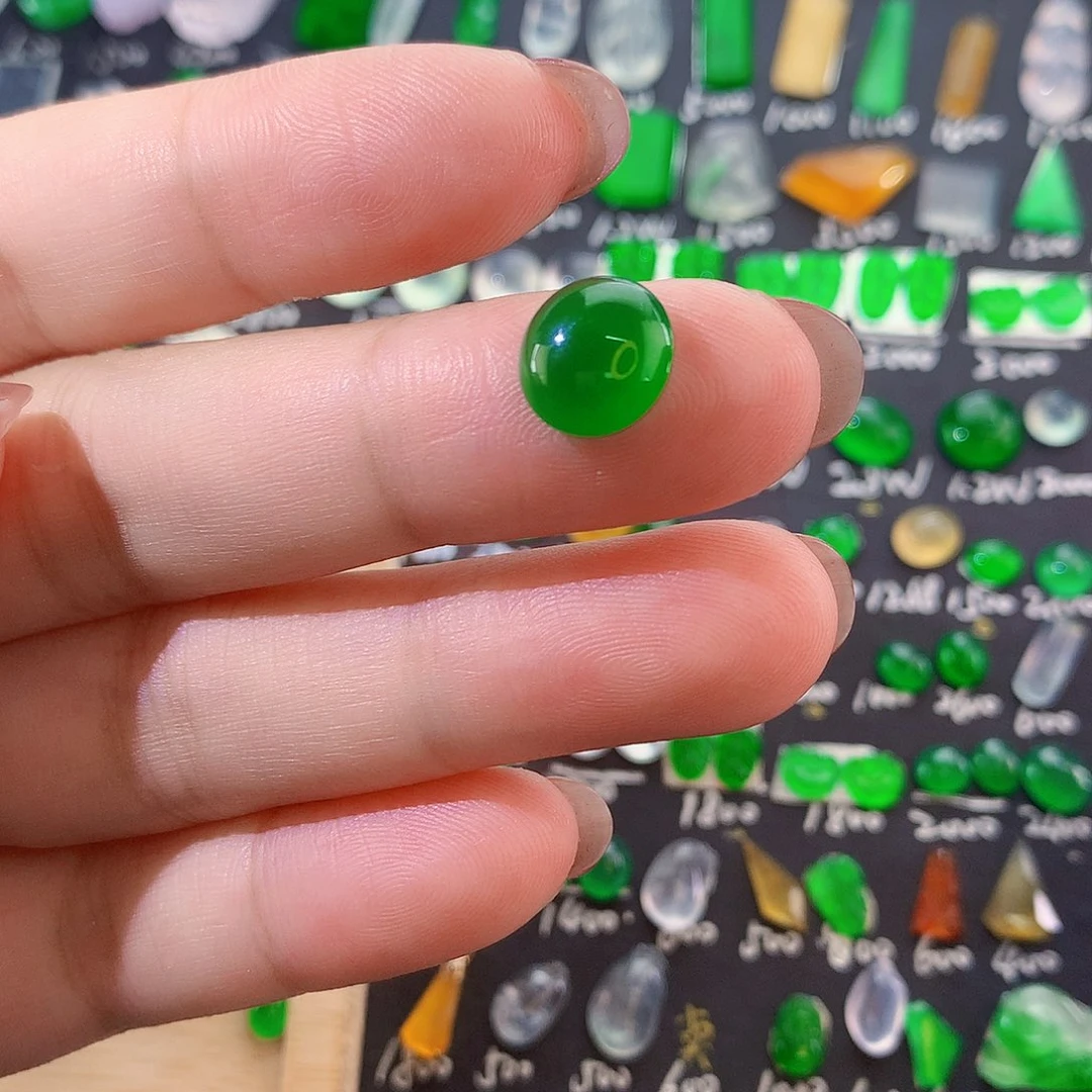 翡翠未镶嵌颈饰纯天然翡翠a货