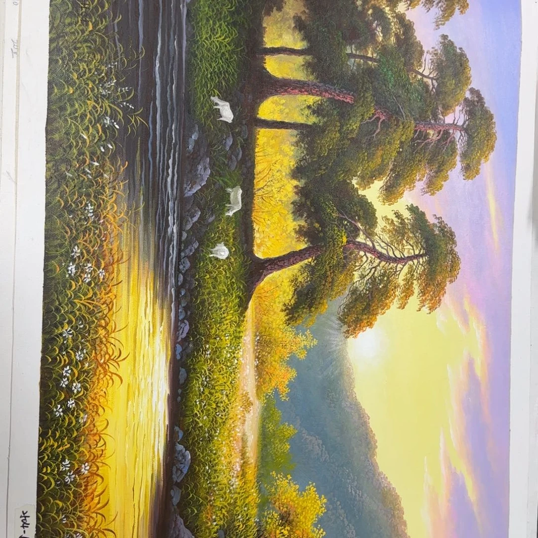 油画加油加油努力加油加油