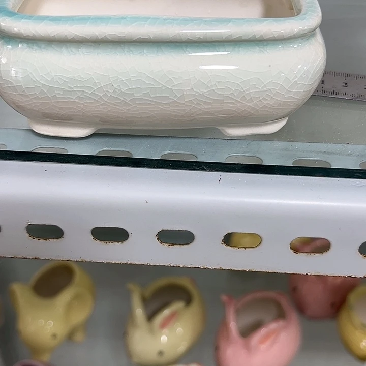微瑕陶瓷花盘满12发