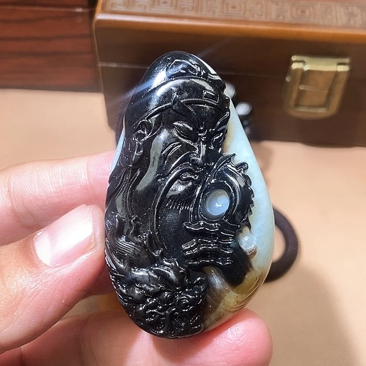 和田玉颈饰未镶嵌?*戒HX