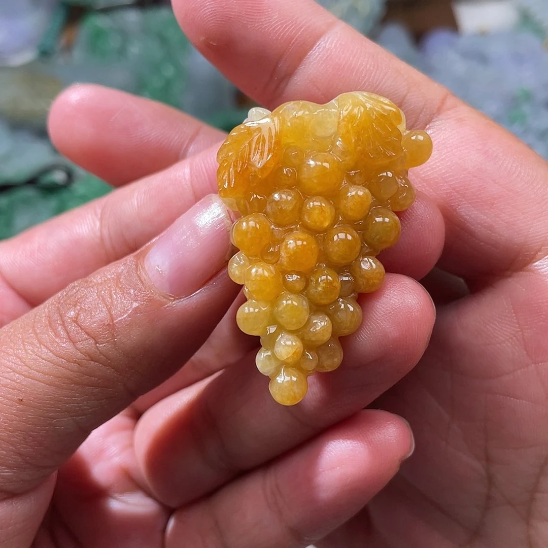 颈饰未镶嵌翡翠翡玉缘翡翠