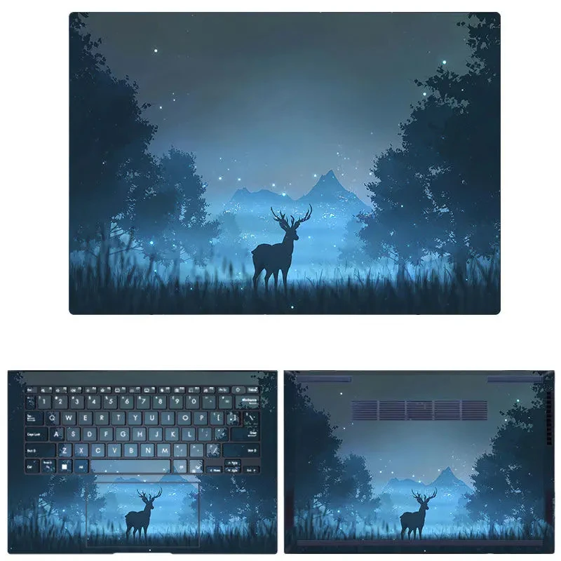 2025华硕灵耀14Air电脑贴纸灵耀14贴膜14英寸笔记本外壳保护膜