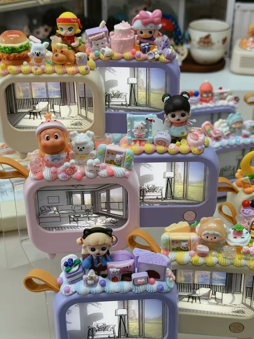 【氛围感小夜灯】手工DIY可爱潮玩奶油胶小夜灯