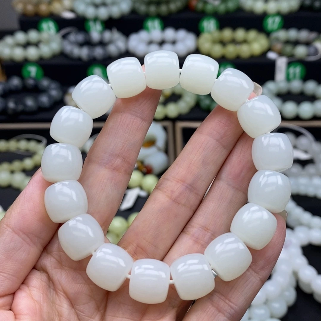 手链未镶嵌和田玉13mm