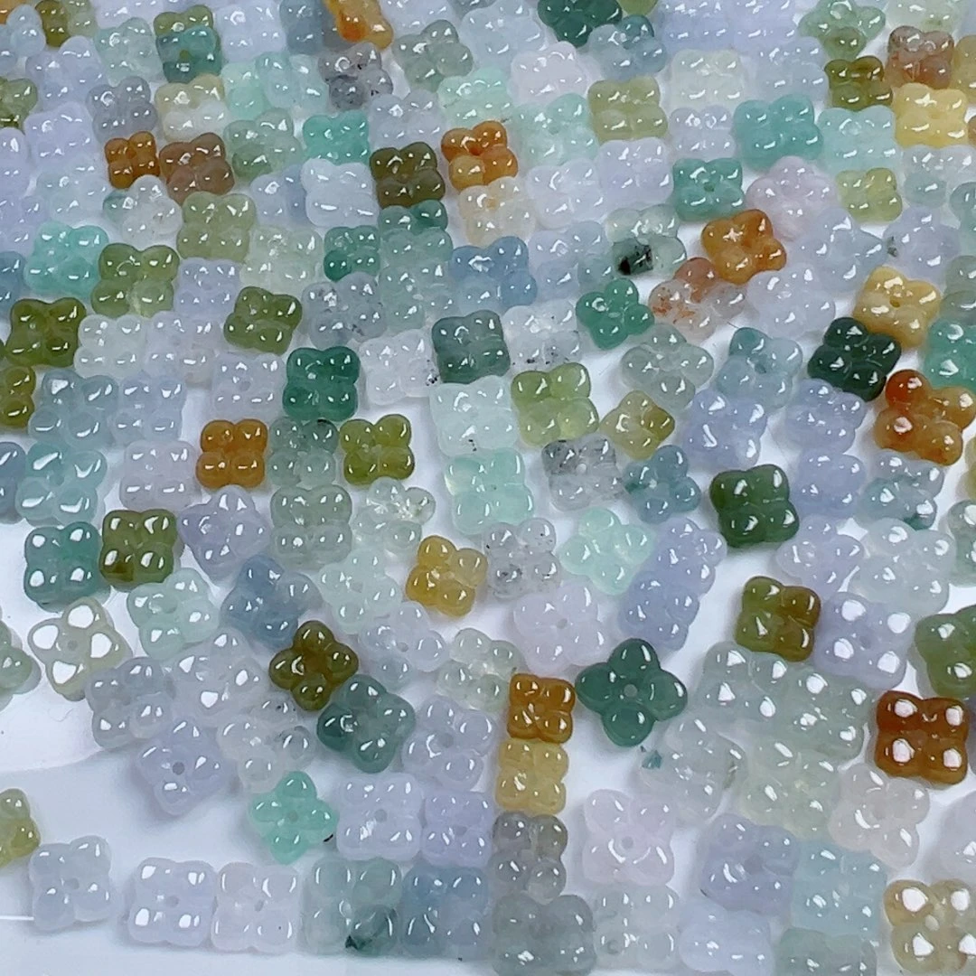 翡翠散珠翡翠桂花一个