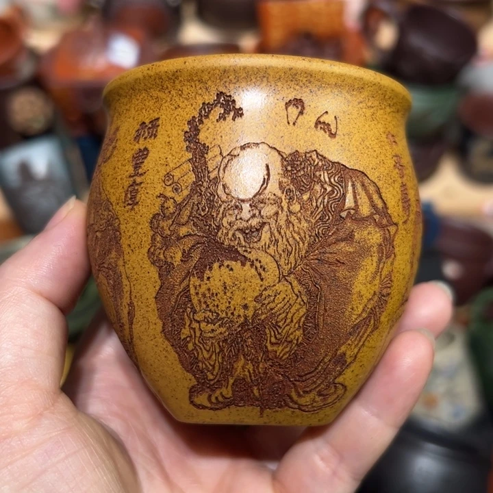 茶杯紫砂宜兴紫砂主人杯