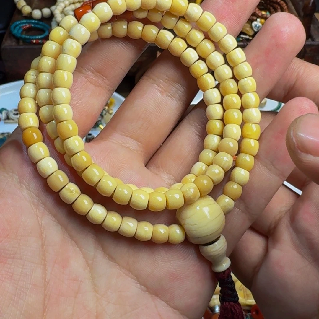 琉璃颈饰藏传琉璃小元素