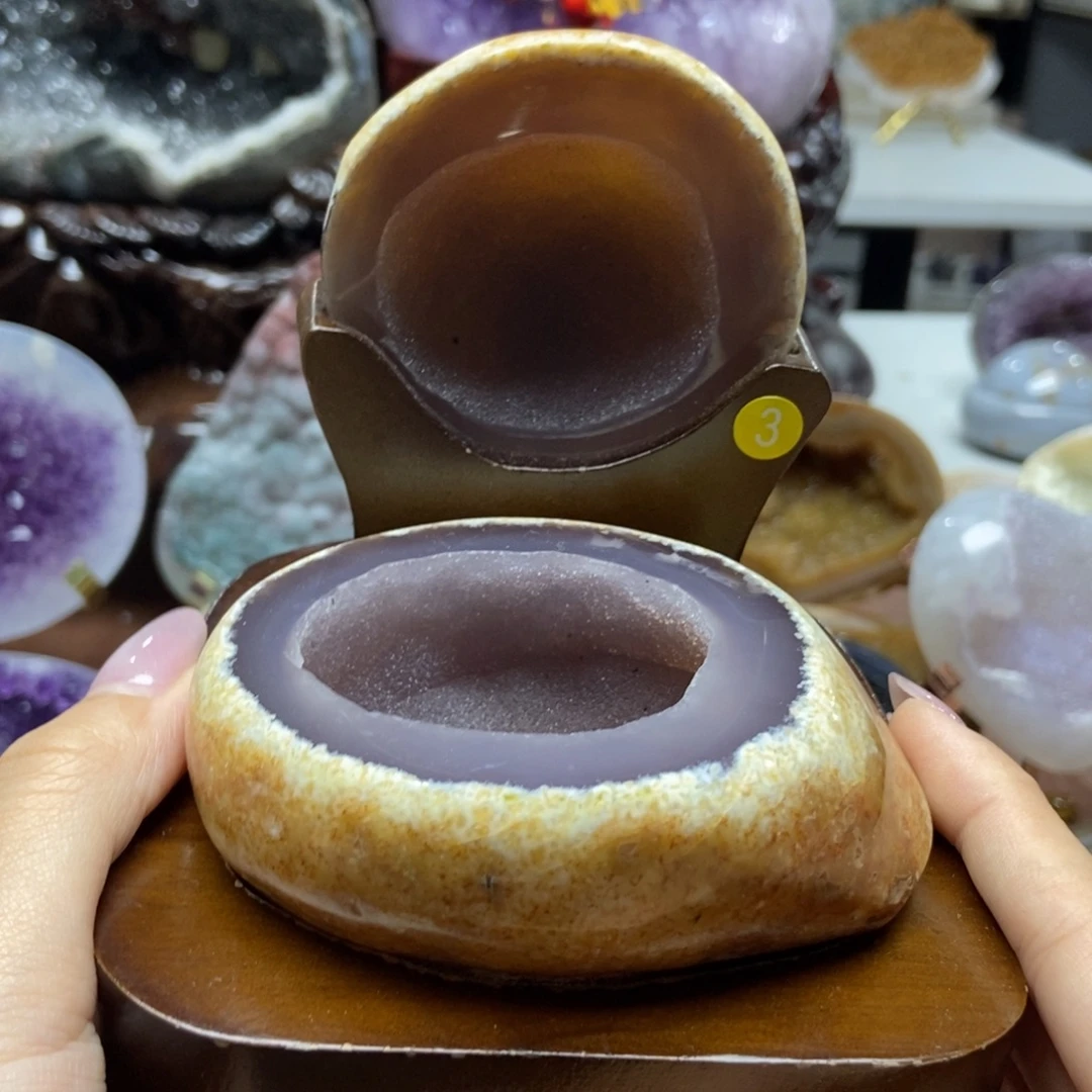 紫晶摆件未镶嵌水晶