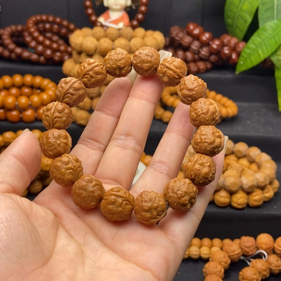 猴头核桃手串诸**石蟾王手串