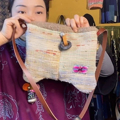 织绣手工制作包包