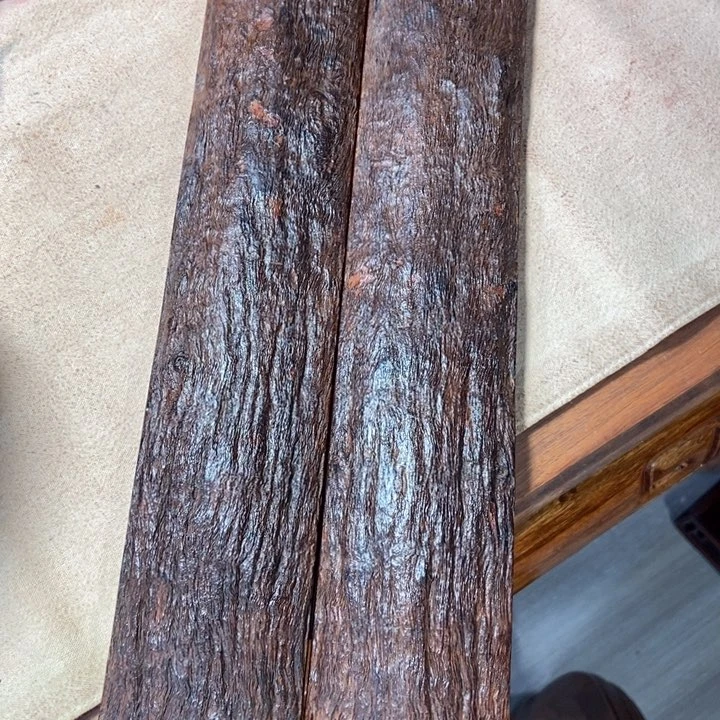 檀香紫檀（小叶紫檀）老料镇纸一对