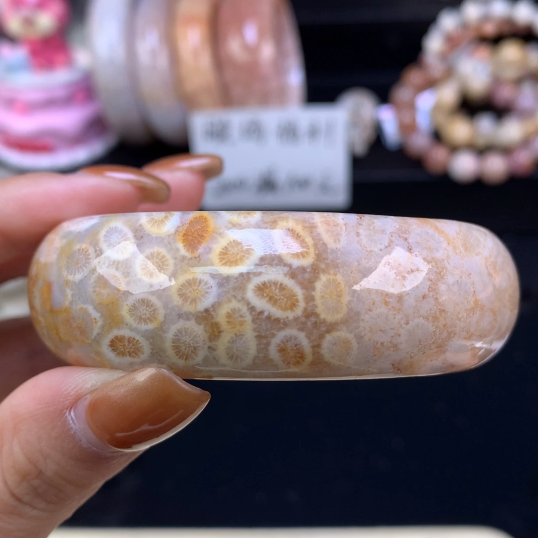 硅化珊瑚（珊瑚玉）未镶嵌吊坠(赠链)晚场福利五折57.3（83号）