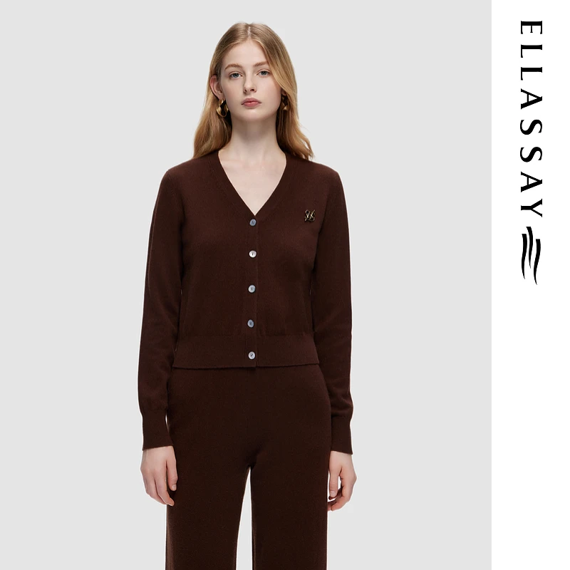 ELLASSAY歌力思秋季新款简约老风松弛感女装贵气E3504200