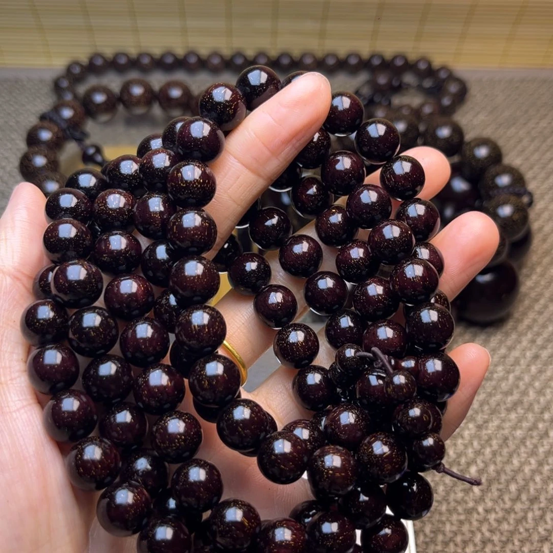 檀香紫檀（小叶紫檀）1.0 108 带星