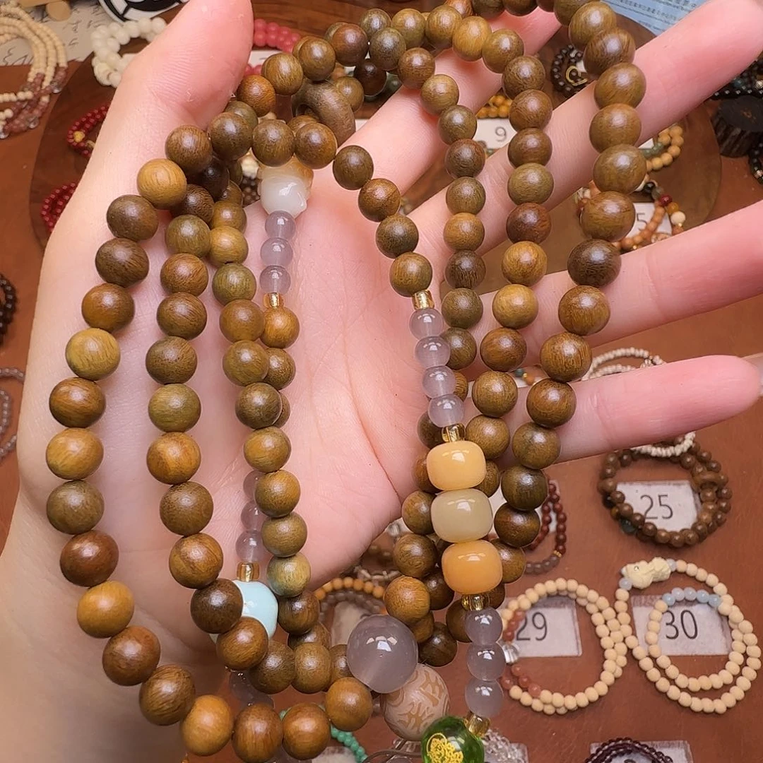 维腊木（绿檀）无事牌8888888888