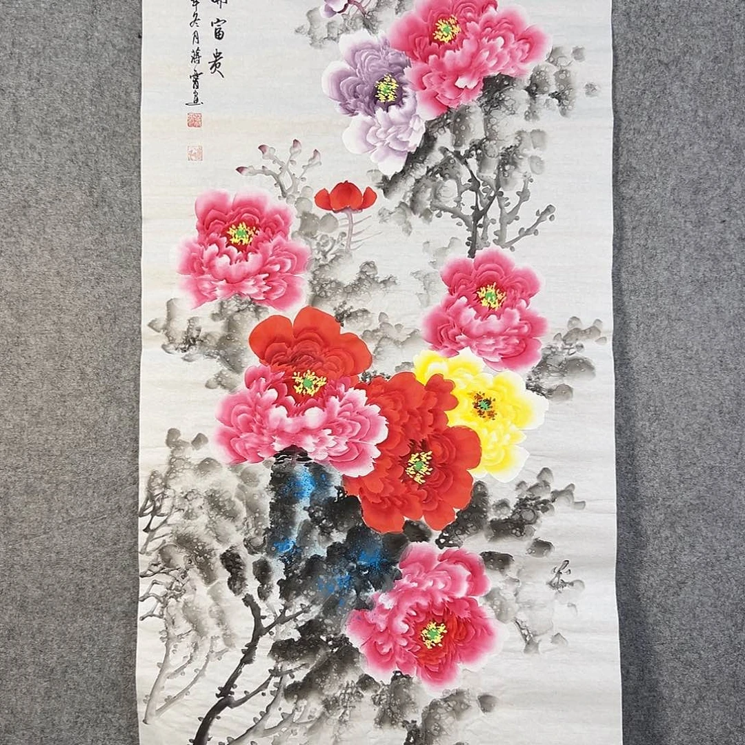 国画228 花鸟在此处飞翔也不太可能