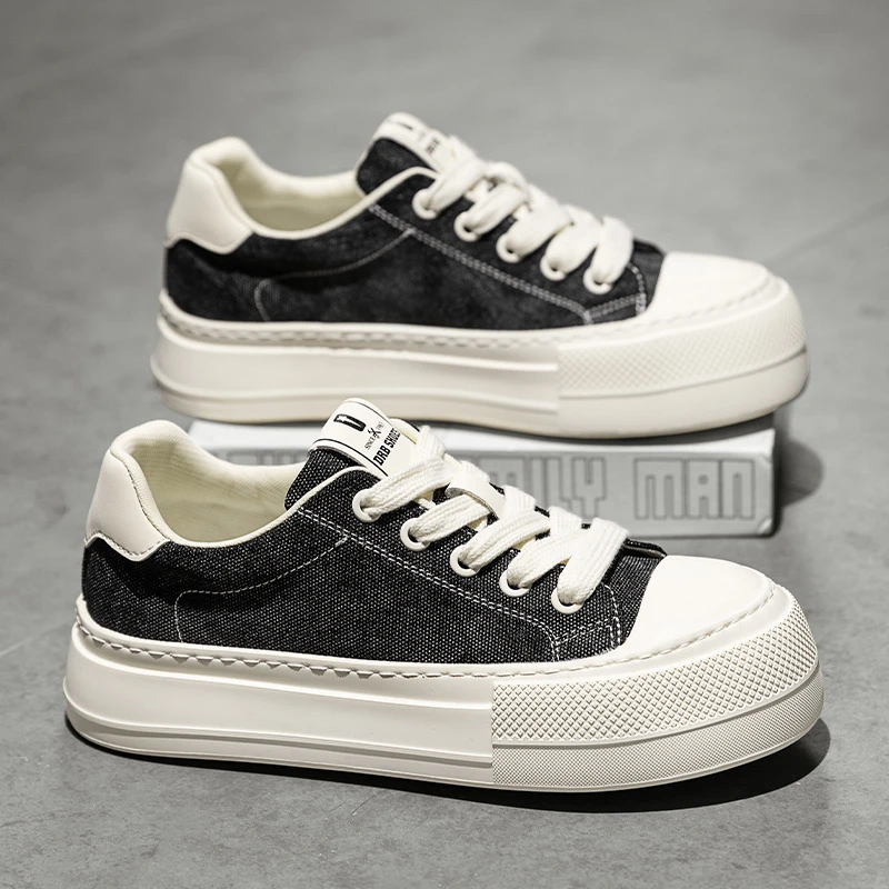 【雅致休闲】男士夏季透气潮流百搭水洗牛仔布时尚休闲鞋D5811