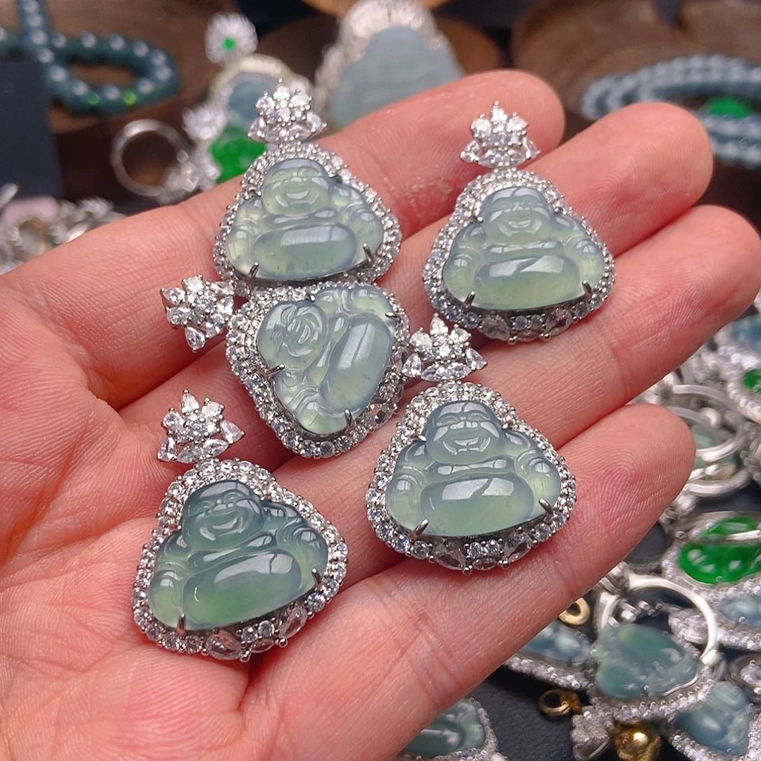 翡翠吊坠(不含链)未镶嵌718吊坠多样性发货发其一