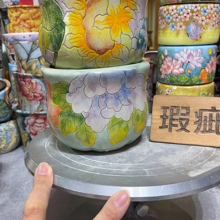 景德镇艺术手绘作品