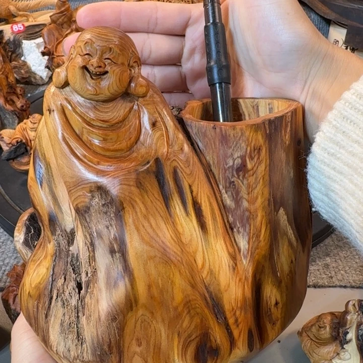 崖柏摆件手把件等