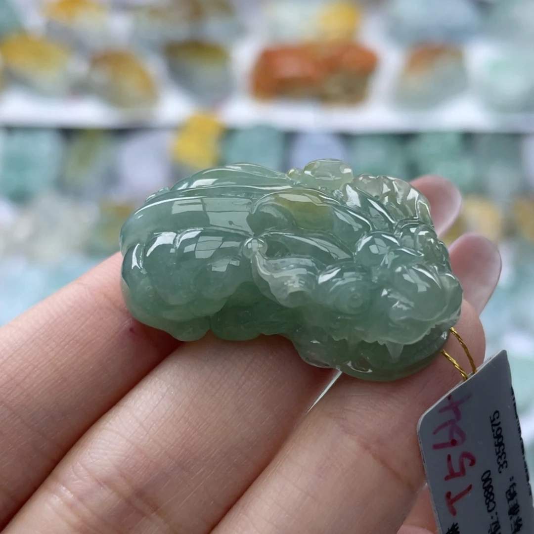 颈饰未镶嵌翡翠貔貅31