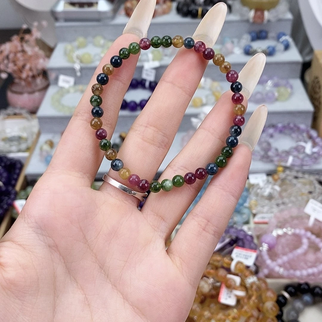 水晶手链未镶嵌碧玺